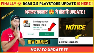 OMG 😍 Bgmi 35 Update Patch Notes  Bgmi New Update  How to Update Bgmi 35  35 Update [upl. by Ttergram305]