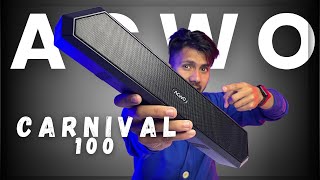 ACwO CARNIwAL 100  16W Bluetooth Soundbar 🔊 UNBOXING  REVIEW  SOUNDTEST 🔥 Under Rs 1500 [upl. by Temp]