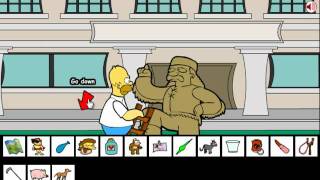 Homer Simpson saw game walkthrough [upl. by Trueblood]