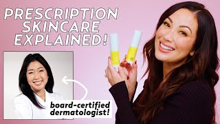 Dermatologist Explains Prescription Skincare Ingredients Tretinoin Hydroquinone amp More [upl. by Reizarf690]