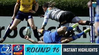 Leinster v DHL Stormers  Instant Highlights  Round 16  URC 202223 [upl. by Anirdnajela932]