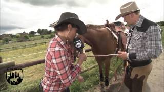 Loesdau Lessons Basics mit Kati Ausrüstung des Westernpferdes [upl. by Imiaj]