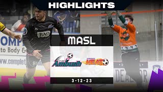 St Louis Ambush  Harrisburg Heat  31223  MASL Highlights 23 [upl. by Anirad400]