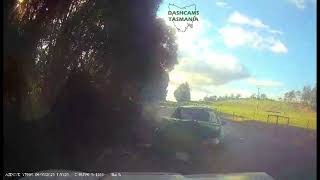 Headon Crash Northern Tasmania [upl. by Laeira340]