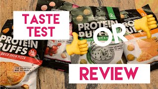 Shrewd Food  Protein Puffs  Keto  Review [upl. by Leuqcar]