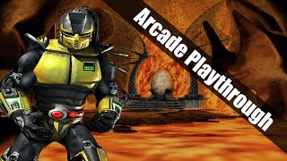 Mortal Kombat Deadly Alliance  Cyrax  Arcade Playthrough [upl. by Colfin630]