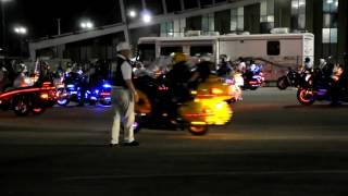 Honda Goldwing Light Parade 2014 [upl. by Notaes]