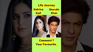 Katrina Kaif VS Sharukh Khan 💋 Life Journey 💒 shorts trending viral [upl. by Nedrob]