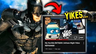 The WORST Arkham Knight Reviewer Finally Responded [upl. by Queena213]