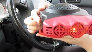 12 volt ceramic car fan heater [upl. by Hankins]