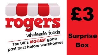 Rogers Wholesale £3 Surprise Box [upl. by Teresita]