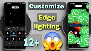 Customize Edge lighting effects All Samsung smartphones 😱 All One UI devices 📲 [upl. by Thor]