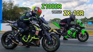 Nasa rider ba ang basehan Magkakaalaman na  Z1000R vs ZX10R Naked vs Sport Reed Motovlog [upl. by Tselec]