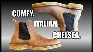 Astorflex Bitflex Chelsea Boot  VegTanned Italian Goodness  Unboxing and Initial Review [upl. by Dercy691]