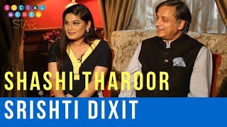 Social Media Star Season Finale  Shashi Tharoor Srishti Dixit [upl. by Sholes]