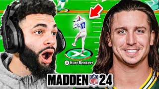 I PLAYED MADDEN WITH A NFL QUARTERBACK AND THIS HAPPENED [upl. by Carolan]