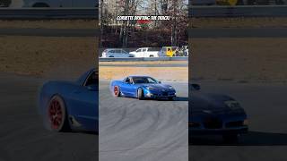 Corvette Drifting The Track 🔥 [upl. by Busey377]