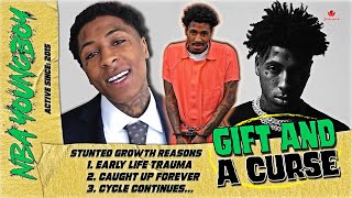 The Gift And The Curse of Being NBA YOUNGBOY Stunted Growth Music [upl. by Llennehc]