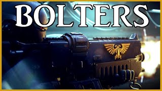 BOLTER  BOLTGUN  Destruction Incarnate  Warhammer 40k Lore [upl. by Bergren]