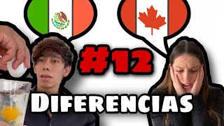 Diferencias 12 MÉXICO  CANADÁ 🇲🇽🇨🇦 [upl. by Shirk250]