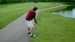 Worst golf swing in the history of golf [upl. by Tertia260]