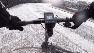 Mercane WideWheel Pro Snow amp Ice Test 4K 60FPS [upl. by Anirroc171]