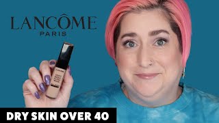 LANCOME TEINT IDOLE ULTRA WEAR ALL OVER CONCEALER  Dry Skin Review amp Wear Test [upl. by Dagny]