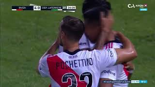 River vs Laferrere el gol de Marcelo Herrera 40 [upl. by Nawaj]