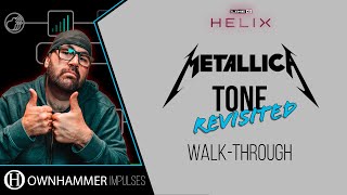 Line 6 Helix  Metallica Tone  Overview [upl. by Arremat111]