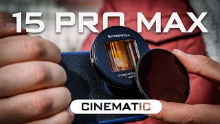 iPhone 15 Pro Max Cinematic Film with Anamorphic Lens [upl. by Letizia]