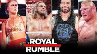 WWE Royal Rumble 2020 Full Predictions amp Results  Returns  Winners  Royal Rumble 2020 Highlights [upl. by Sparrow]