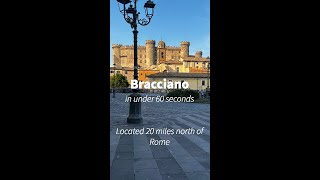 Bracciano Italy in Under 60 Seconds [upl. by Marwin]