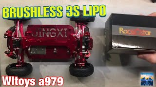 Wltoys A979 Brushless Upgrade [upl. by Aivartal]