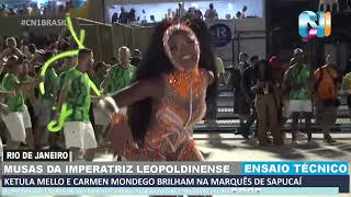 Ketula Mello e Carmen Mondego  Musas da Imperatriz Leopoldinense [upl. by Scriven]