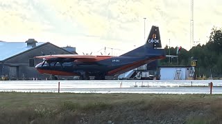 20240610 Måndag Arlanda airport Stockholm Sweden 19L Klockan 17271919 Antonov An12BK URCKL [upl. by Ardnoyek]