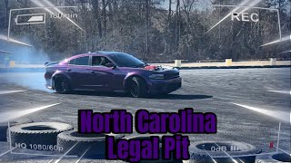 BURBLE TUNED HELLCAT TAKESOVER NC LEGAL PIT [upl. by Nadaba]