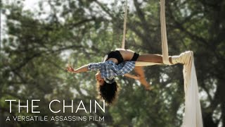 VERSATILE ASSASSINS  The Chain  Selkie Hom on Aerial Silks  Bridge [upl. by Scrogan]