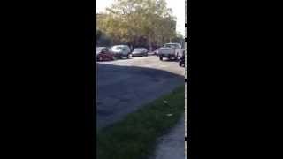 People flying over massive speed bumps in jersey city part 1 [upl. by Ecyle182]