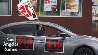 Minimum wage in LA rises to 1604 an hour [upl. by Asereht]