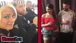 10 REAL LIFE WRESTLING COUPLES  WWE ROH amp More  WrestleTalk [upl. by Mayap]