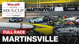 2024 IMSA Whelen Mazda MX5 Cup at Martinsville Speedway  Ridgeway Virginia [upl. by Ymaral]