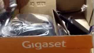 Unboxing of Gigaset A220 landline [upl. by Lesslie]