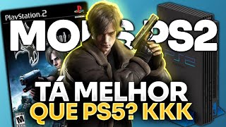 OS MODS de RE4 NO PS2 ESTÃO INSANOS [upl. by Aicital535]