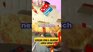 Dominos New Korean Garlic Bread Review 🤤 dominos [upl. by Elleuqram]