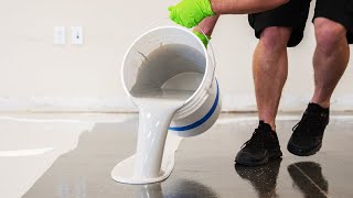 How to Properly Mix Epoxy for Floors  No Soft Spots [upl. by Notserp16]