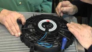 Engine cooling using the Kenlowe electric fan Electric water pump and Exhaust jackets [upl. by Claudine]