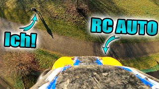 1000€ RC AUTO fliegt 9 METER in die LUFT 😱  Überlebt es den AUFPRALL Skatepark STUNT EXTREM [upl. by Ysabel682]