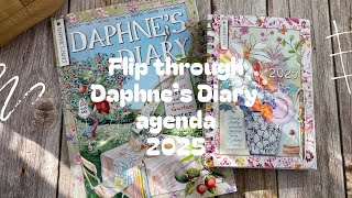 Daphnes Diary agenda 2025  Flip through I A new planner for 2025 [upl. by Geno305]