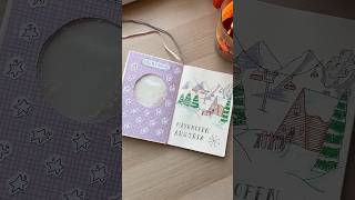 Journal adventskalender  dag 2 ⭐️ journal diy journalwithme creatief [upl. by Ennelram]