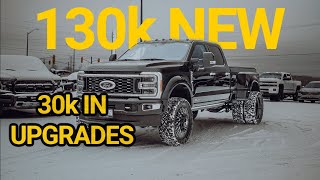 2023 Ford F450 Gets a 30K Makeover with 4quot BDS Lift amp 24quot American Force Wheels [upl. by Nidla66]